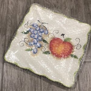 Square kitchen plate